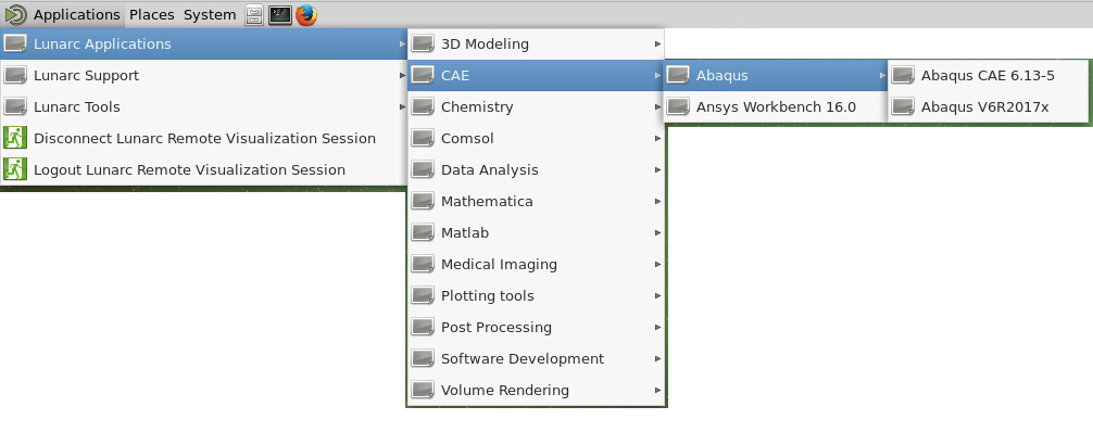 Start Abaqus